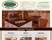 Tablet Screenshot of chdkitchenandbath.com